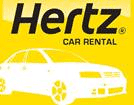 Hertz car rental - logo image